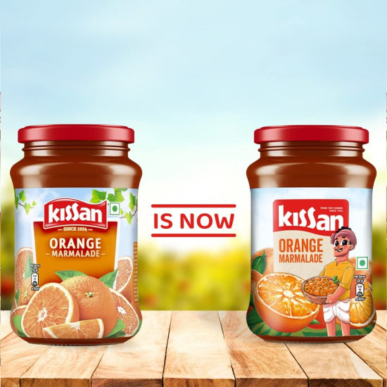 Kissan Orange Marmalade Jam, 500g