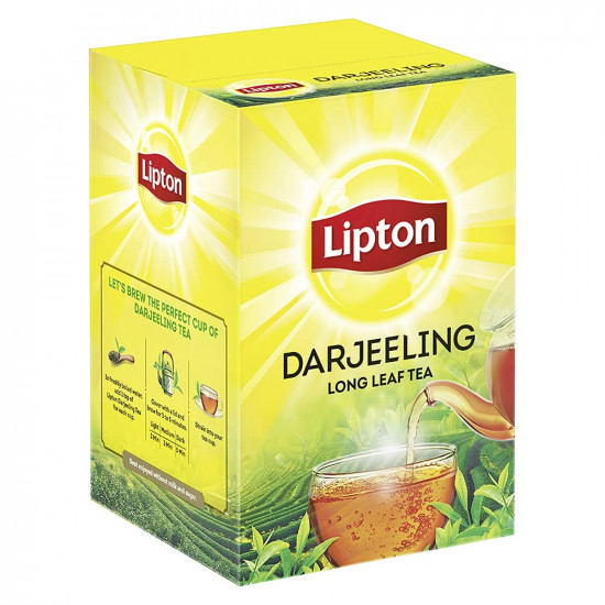 Lipton Darjeeling Long Leaf Loose Tea 250 g, 100% pure and authentic Darjeeling Long Leaf Black Tea