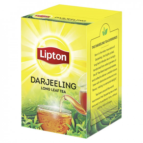 Lipton Darjeeling Long Leaf Loose Tea 250 g, 100% pure and authentic Darjeeling Long Leaf Black Tea