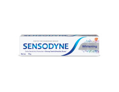 Sensodyne Toothpaste Whitening, Sensitive tooth paste to restore natural whiteness, 70 gm