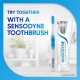 Sensodyne Toothpaste Whitening, Sensitive tooth paste to restore natural whiteness, 70 gm