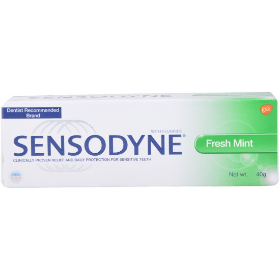 Sensodyne Tooth Paste - Fresh Mint, 40g Pack