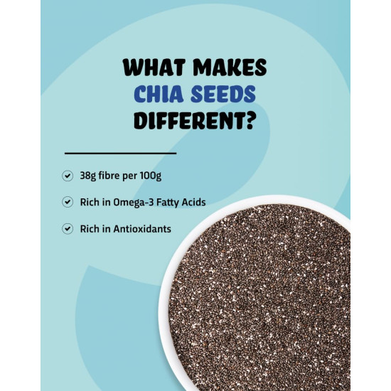 True Elements Healthy Raw Seeds Combo Pack (150g*4) - Seeds for Eating Combo | Chia Seeds, Pumpkin Seeds, Watermelon Seeds & Sunflower Seeds