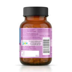 ORGANIC INDIA - A TATA Product - Pure Ashwagandha Root Capsules (Pack of 2)- 60 Veg Caps (400mg) Each, For Vitality & Relieves Stress, Naturally Boosts Energy & Stamina, GMP & NPOP Certified