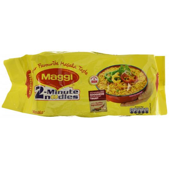 Nestle Maggi 2-Minute Instant Noodles, Masala – 560g Pouch