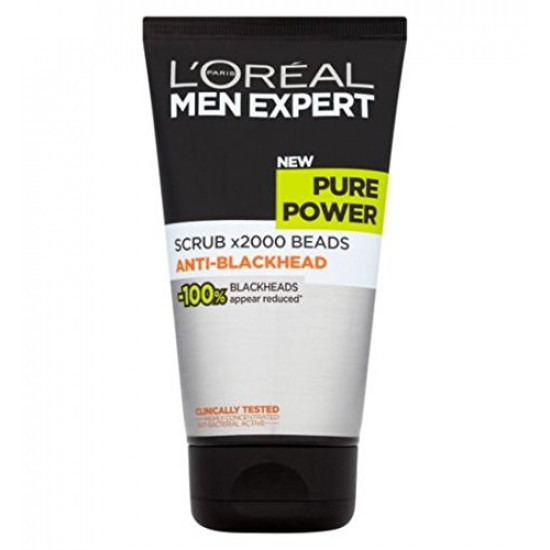 Loreal Men Experts Pure Power Anti-Blackhead Scrub 150ml