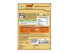 Kitchens of India Nawabi Kaju Halwa, ITC Ready to Eat Indian Sweet Dish, Just Heat and Eat, 200g