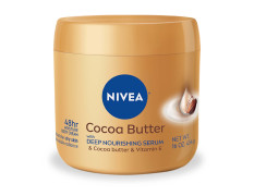 NIVEA Cocoa Butter Body Cream with Deep Nourishing Serum, 15.5 Ounce