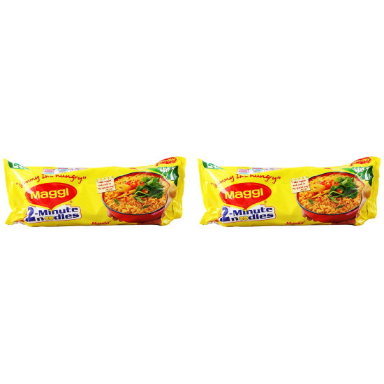 MAGGI Big Bazaar Combo 2 Minute Noodles Masala, 420G (Pack of 2) Promo Pack