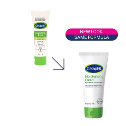 Cetaphil Moisturising Cream for Face & Body, 100g | 48Hr Hydration with Niacinamide, Panthenol & Glycerin | For Dry to Normal Skin | Paraben-Free, Hypoallergenic, Non-Greasy