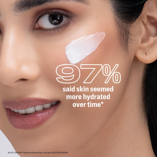 Cetaphil Moisturising Cream for Face & Body, 100g | 48Hr Hydration with Niacinamide, Panthenol & Glycerin | For Dry to Normal Skin | Paraben-Free, Hypoallergenic, Non-Greasy