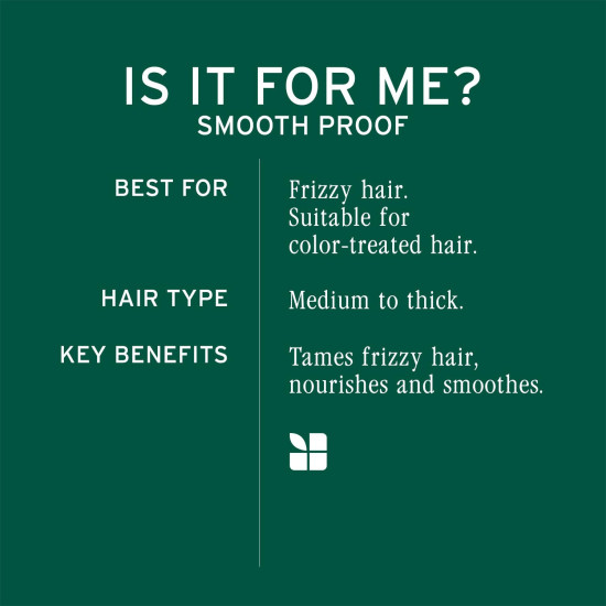 Biolage Smooth Proof 6-in-1 Hair Serum 100ml | Deep Smoothening With Avocado & Grape Seed Oil | Up to 72HR Frizz Control |For Women & Men | Vegan & Cruelty-Free