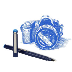 Luxor Finewriter 05 | Assorted Colour | Pack 0f 10 | Perfect for School, Home & Office | Ideal for Professionals & Students