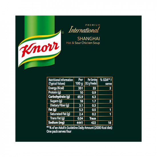 Knorr Shanghai Hot & Sour Chicken Soup, 38g