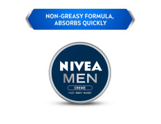 Nivea Men Creme, Non Greasy Moisturizer, Cream For Face, Body & Hands, 30ml