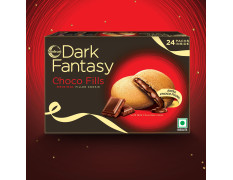 Sunfeast Dark Fantasy Choco Fills, 300g, Original Filled Cookies with Choco Crème