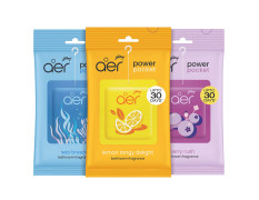 Godrej aer Power Pocket Bathroom Freshener – Assorted Pack of 3 (30g)| Lasts up to 30 days | Germ Protection