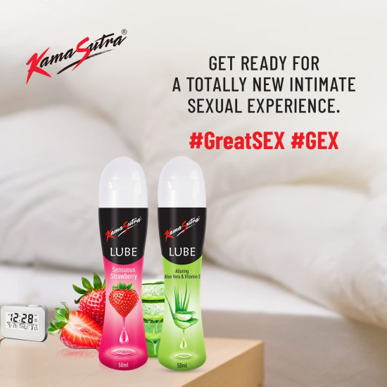 KamaSutra Strawberry Personal Lubricant - 50 ml KamaSutra Strawberry Personal Lubricant - 50 ml