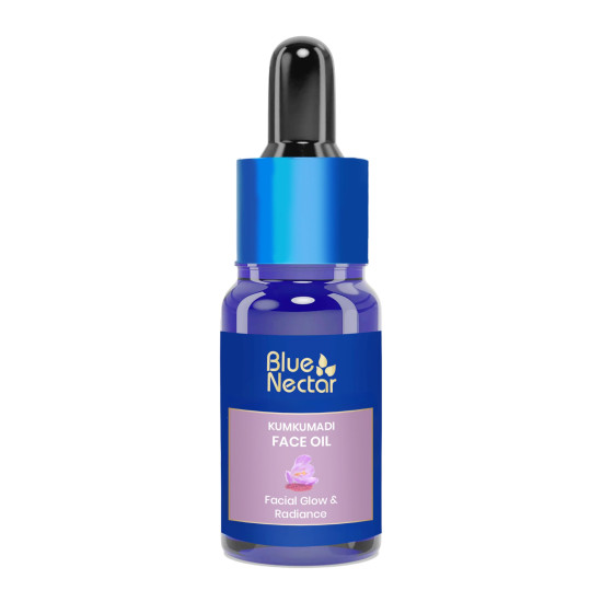 Blue Nectar Kumkumadi Oil for Face | Anti Aging & Brightening Ayurvedic Face Serum | Saffron Sandalwood Kumkumadi Tailam Face Oil for Glowing Skin for Women & Men (26 Herbs, 10ml) Blue Nectar Kumkumadi Oil for Face | Anti Aging & Brightening Ayurvedic Face Serum | Saffron Sandalwood Kumkumadi Tailam Face Oil for Glowing Skin for Women & Men (26 Herbs, 10ml)