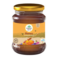 A TATA Product - ORGANIC INDIA Himalayan Multi Floral Honey 250g, Raw & Unprocessed, Natural & Organic, Sourced From the Shivalik Range of the Himalayas, Rich in Nutrients, Antioxidants