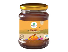 A TATA Product - ORGANIC INDIA Himalayan Multi Floral Honey 250g, Raw & Unprocessed, Natural & Organic, Sourced From the Shivalik Range of the Himalayas, Rich in Nutrients, Antioxidants