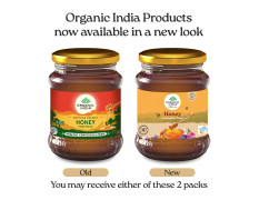 A TATA Product - ORGANIC INDIA Himalayan Multi Floral Honey 250g, Raw & Unprocessed, Natural & Organic, Sourced From the Shivalik Range of the Himalayas, Rich in Nutrients, Antioxidants