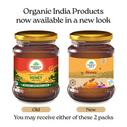 A TATA Product - ORGANIC INDIA Himalayan Multi Floral Honey 250g, Raw & Unprocessed, Natural & Organic, Sourced From the Shivalik Range of the Himalayas, Rich in Nutrients, Antioxidants