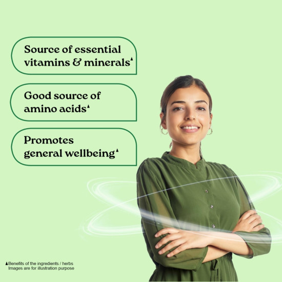 A TATA Product - Organic India Moringa Powder - 100g, Essential Nutrition Superfood, Helps Naturally Boost Energy Levels, Improves Stamina & Vitality, Rich In Vitamins & Minerals