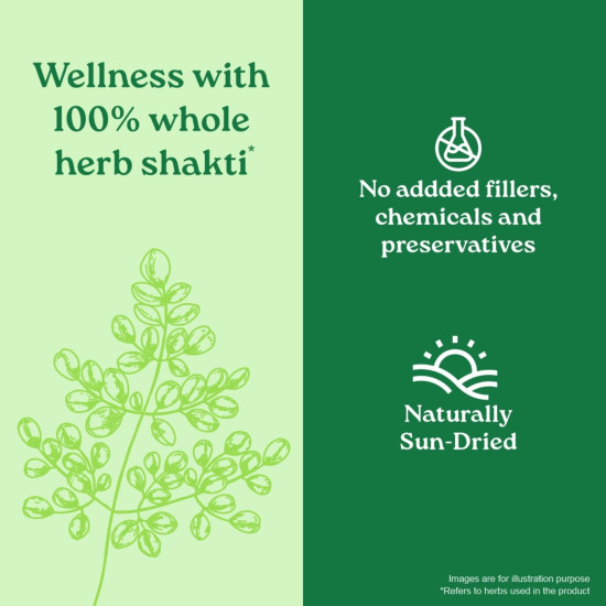 A TATA Product - Organic India Moringa Powder - 100g, Essential Nutrition Superfood, Helps Naturally Boost Energy Levels, Improves Stamina & Vitality, Rich In Vitamins & Minerals