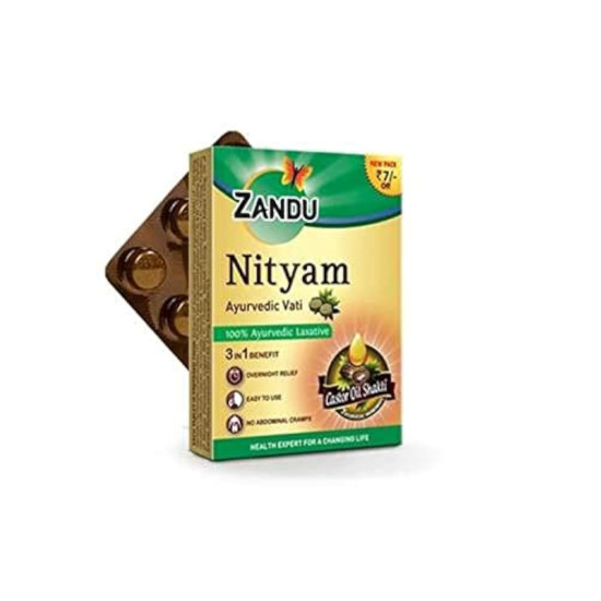 Zandu Nityam Tablet 12 Tablets Pack Of 5