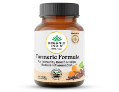 A TATA Product - Organic India Turmeric Formula - 60 Veg Capsules