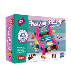 Funskool Handycrafts Weaving Factory - Portable Weaving Loom for Kids