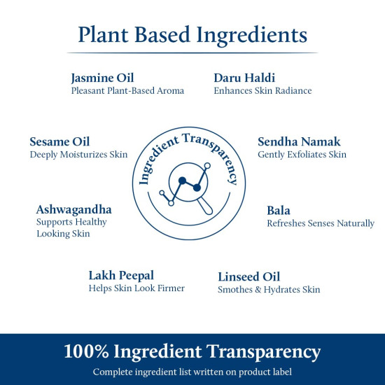 Blue Nectar Jasmine Herbal Body Oil | Natural Massage Oil for Full Body Relax & Glow | Ashwagandha & Sesame After Bath Body Oil for Women & Men (12 herbs, 100ml) Blue Nectar Jasmine Herbal Body Oil | Natural Massage Oil for Full Body Relax & Glow | Ashwagandha & Sesame After Bath Body Oil for Women & Men (12 herbs, 100ml)