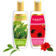 Vaadi Herbals Superbly Smoothing Heena Shampoo, 350ml with Corn Rose Conditioner, 350ml