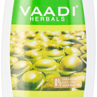 Vaadi Herbals Superbly Smoothing Heena Shampoo, 110ml with Olive Conditioner, 110ml
