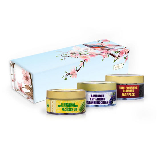 Vaadi Herbals Exotic Radiance Skin Care Herbal Gift Set