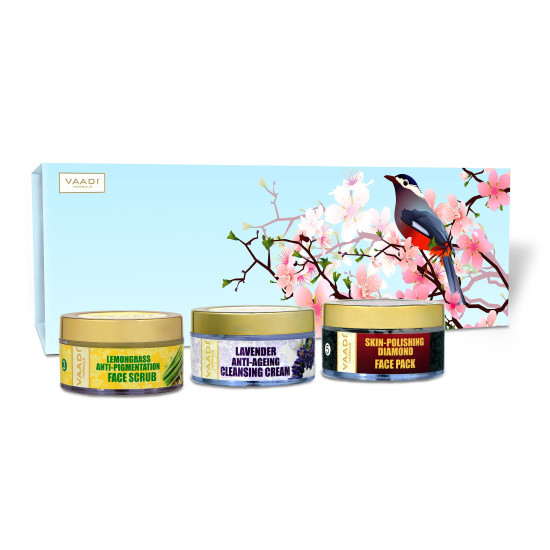 Vaadi Herbals Exotic Radiance Skin Care Herbal Gift Set