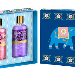 Vaadi Herbals Exotic Floral Shower Gels Gift Box, 600ml