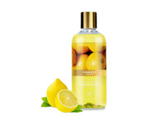 Vaadi Herbals Shower Gel, Refreshing Lemon and Basil, 300ml