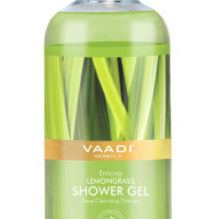 Vaadi Herbals Shower Gel, Enticing Lemongrass, 300ml