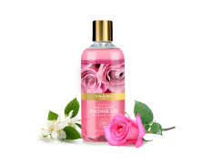 Vaadi Herbals Shower Gel, Enchanting Rose and Mogra, 300ml