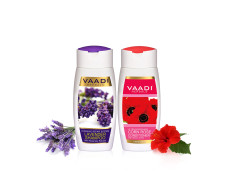 Vaadi Herbals Lavender Shampoo, 110ml with Corn Rose Conditioner, 110ml