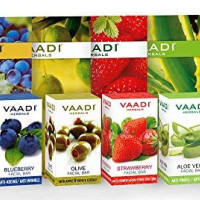 Vaadi Herbals Assorted Facial Bars, 25g (Pack of 5)