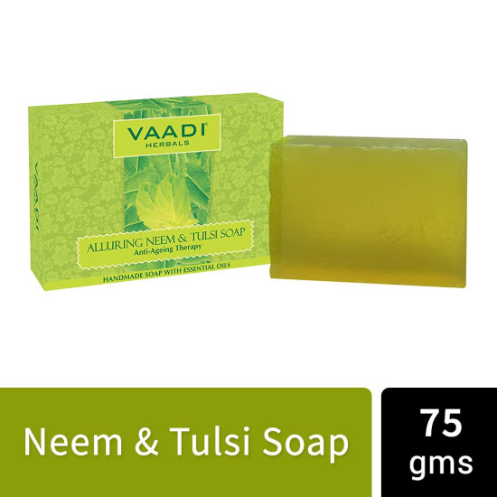 Vaadi Herbals Assorted Luxurious Handmade Herbal Soaps, 75g (Pack of 12)