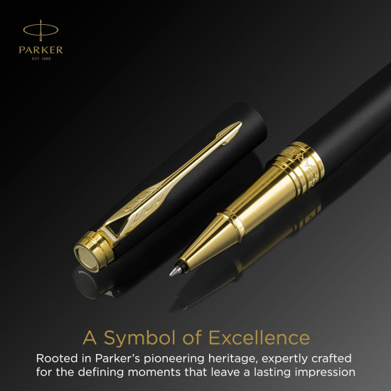 Parker Aster Matte Black |Gold Trim |Roller Ball Pen Parker Aster Matte Black |Gold Trim |Roller Ball Pen