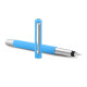 Parker Vector Standard Fountain Pen |Ink Color Blue | Fine Nib, Blue Body with Chrome Trim | Refillable Ink Pen with 3 Free Blue Ink Cartridges | A Premium Writing Experience for Everyone