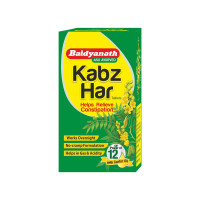 Baidyanath Kabzhar - 60 Tablets | Ayurvedic Relief from Constipation, Indigestion, Gas & Acidity