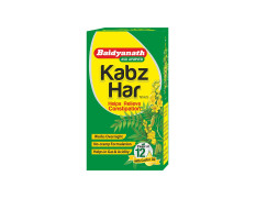 Baidyanath Kabzhar - 60 Tablets | Ayurvedic Relief from Constipation, Indigestion, Gas & Acidity