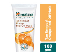 Himalaya Herbals Tan Removal Orange Peel-off Mask, 100g