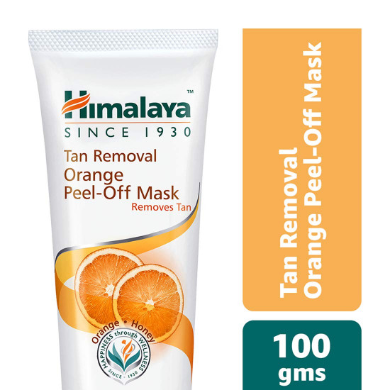 Himalaya Herbals Tan Removal Orange Peel-off Mask, 100g